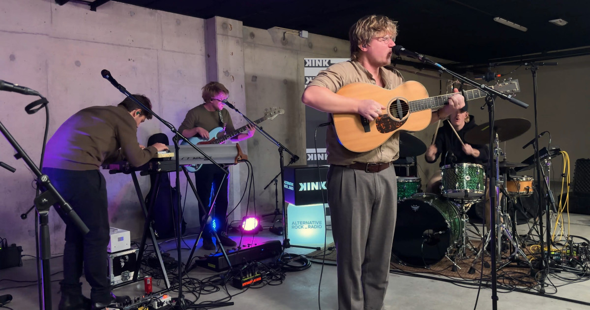 Isaac Roux Band 3 tracks van Isaac Roux in de KINK Live Bunker! | Nieuws | KINK